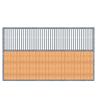 10 Foot Portable Panel Grilled Partition